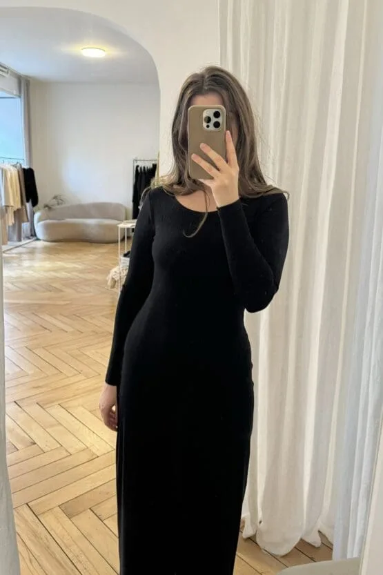 Alba Rib Dress - Image 2