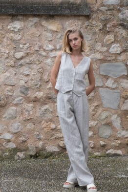 Amira pleated Pants