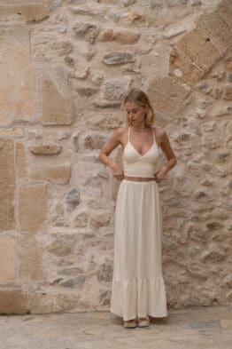 Mila-Wickel-Top-creme-und-Yuna-creme-morena-isabel