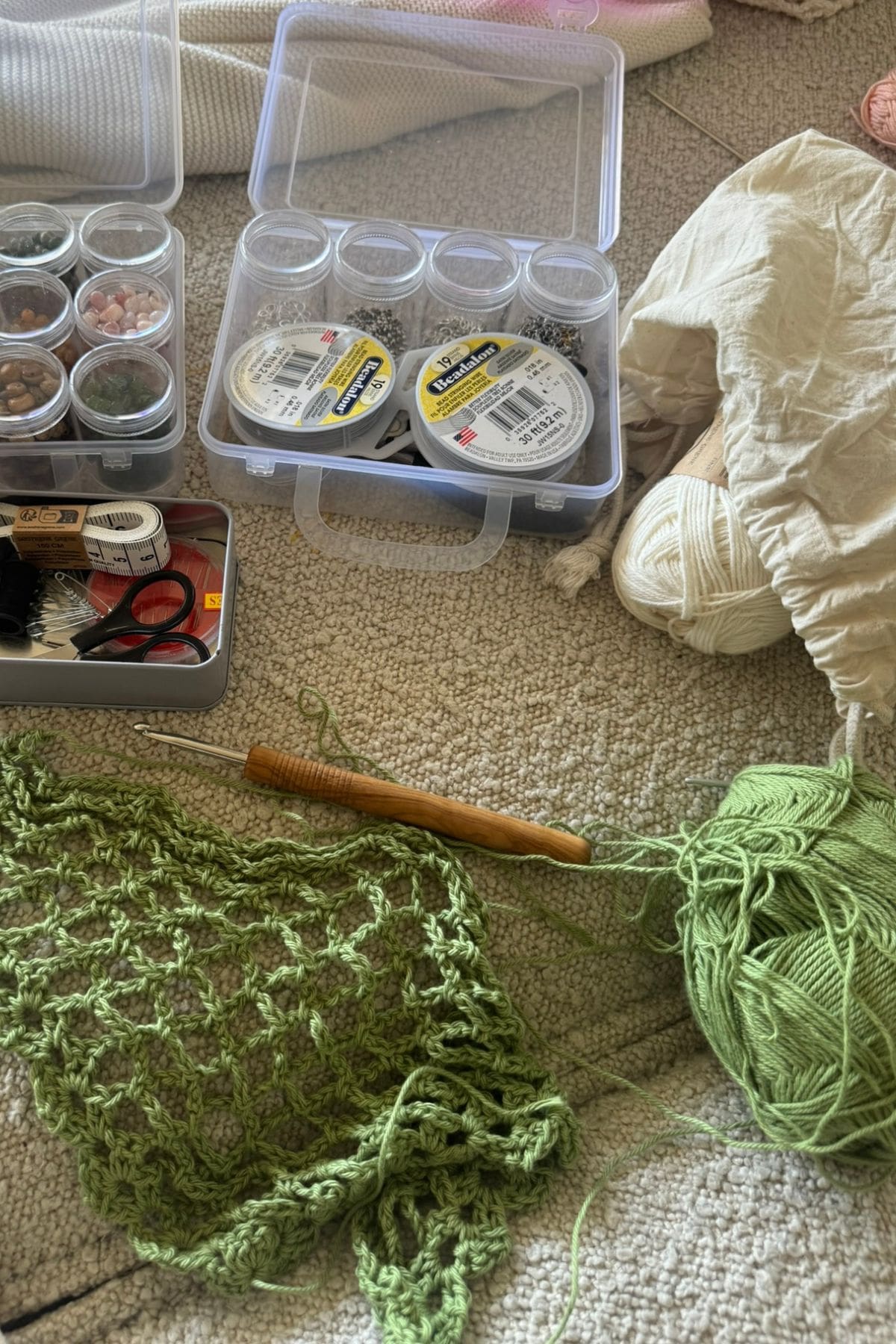 Crochet Hip Scarf - Image 4