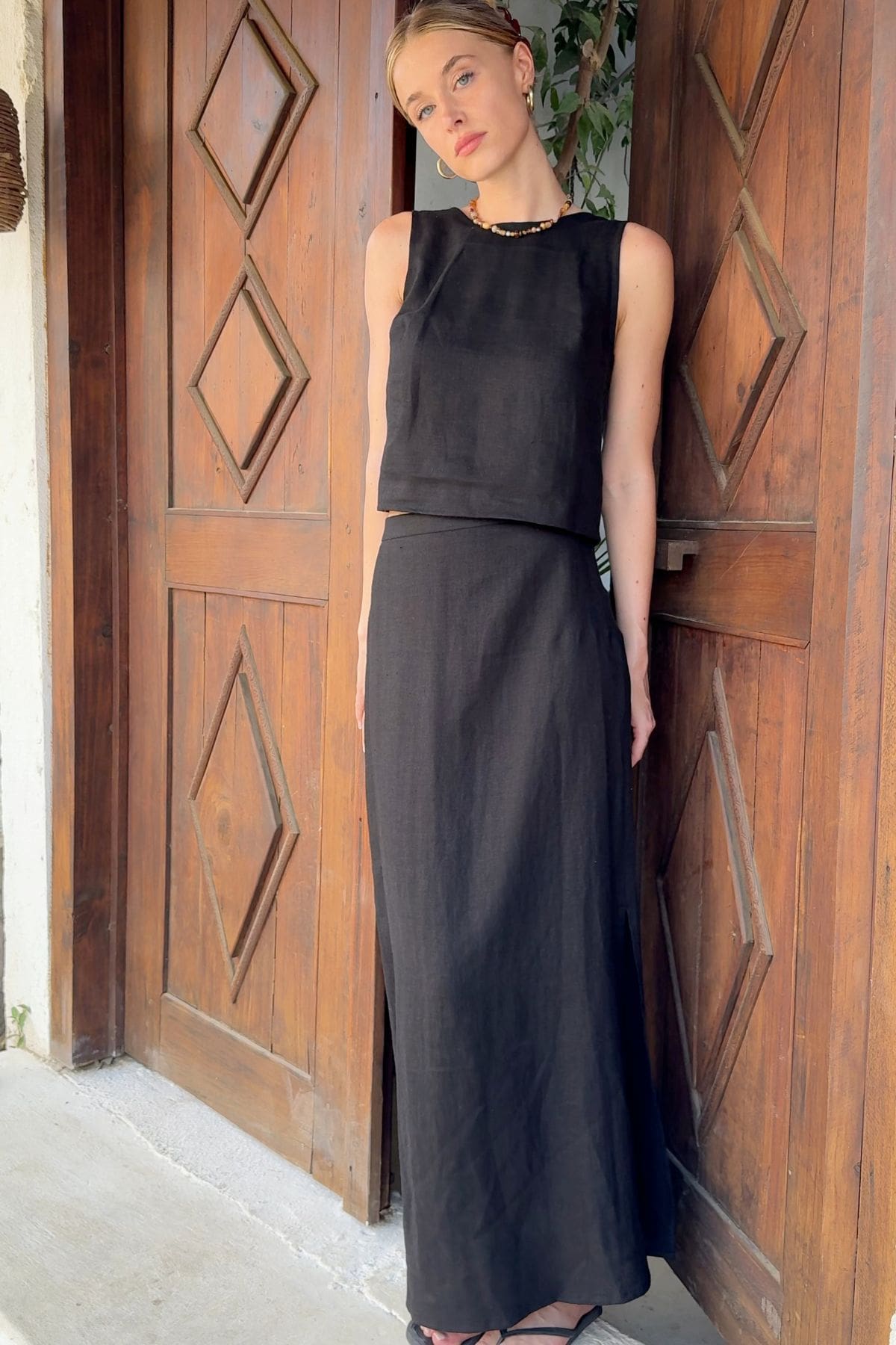 Linda Linen Skirt - Image 16