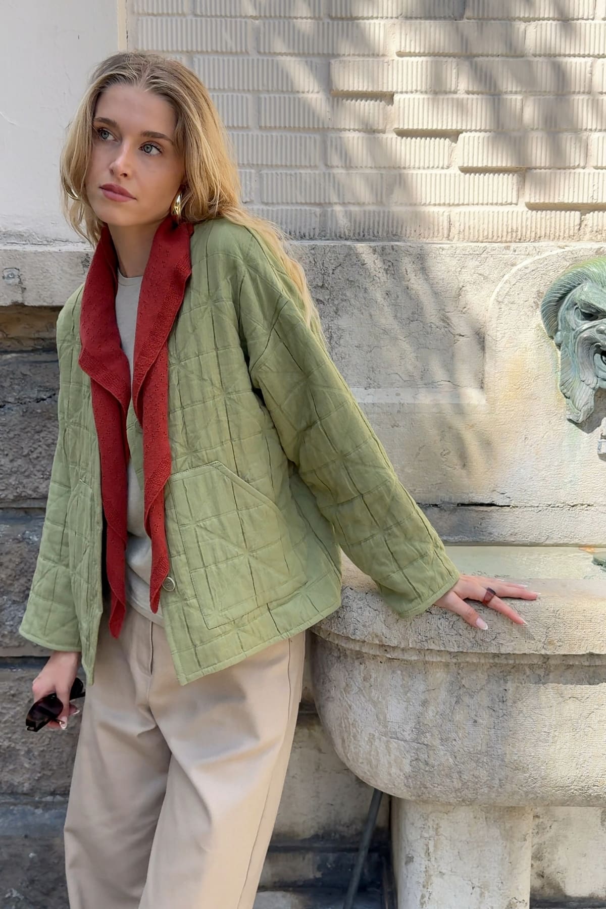 Triangle Scarf Merino - Image 2